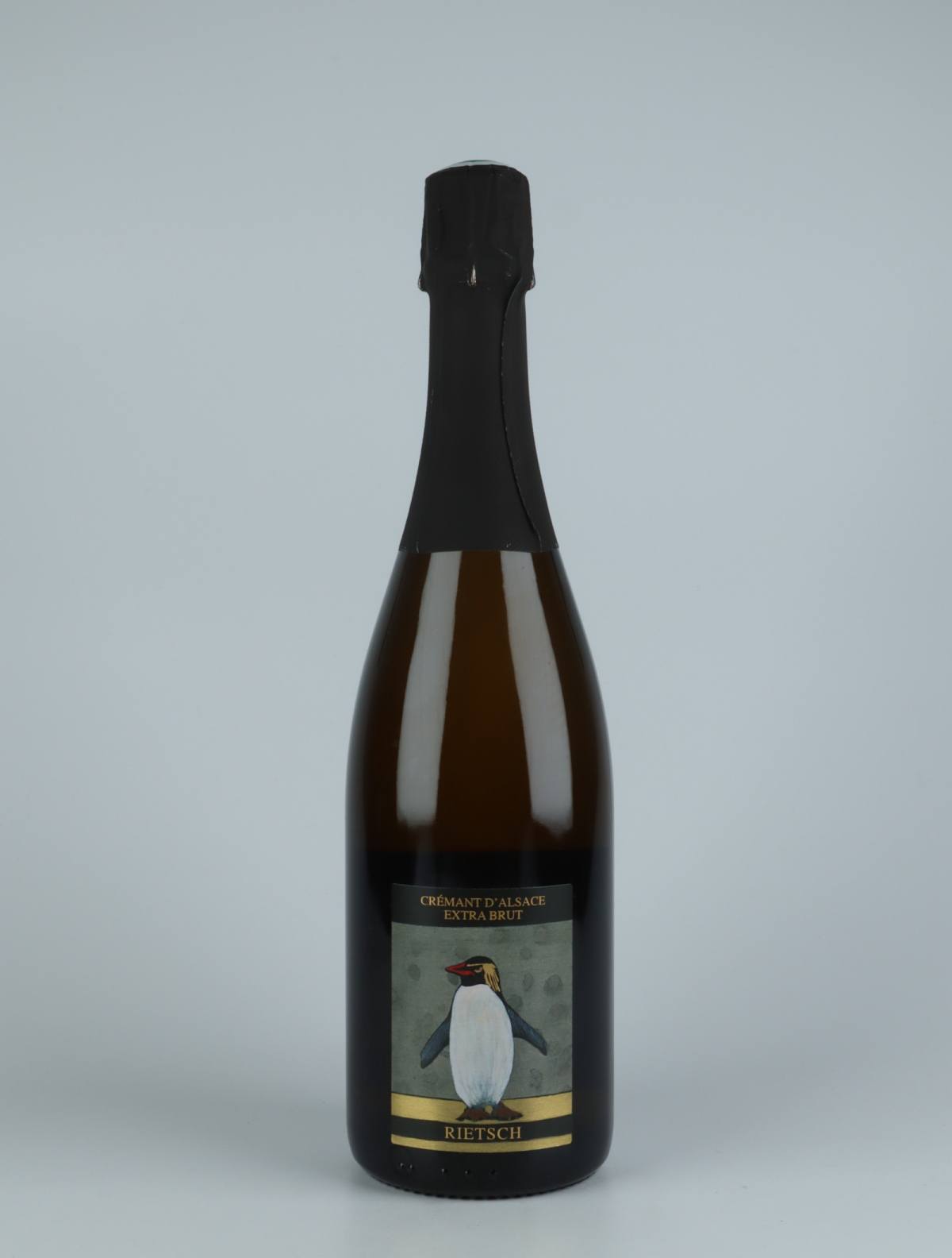 En flaske N.V. Cremant - Extra Brut (17/18) Mousserende fra Domaine Rietsch, Alsace i Frankrig