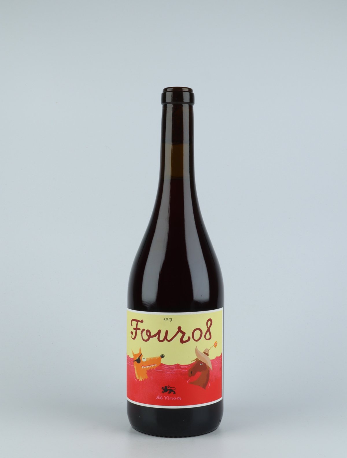 En flaske 2019 Four08 Rødvin fra Ad Vinum, Gard i Frankrig