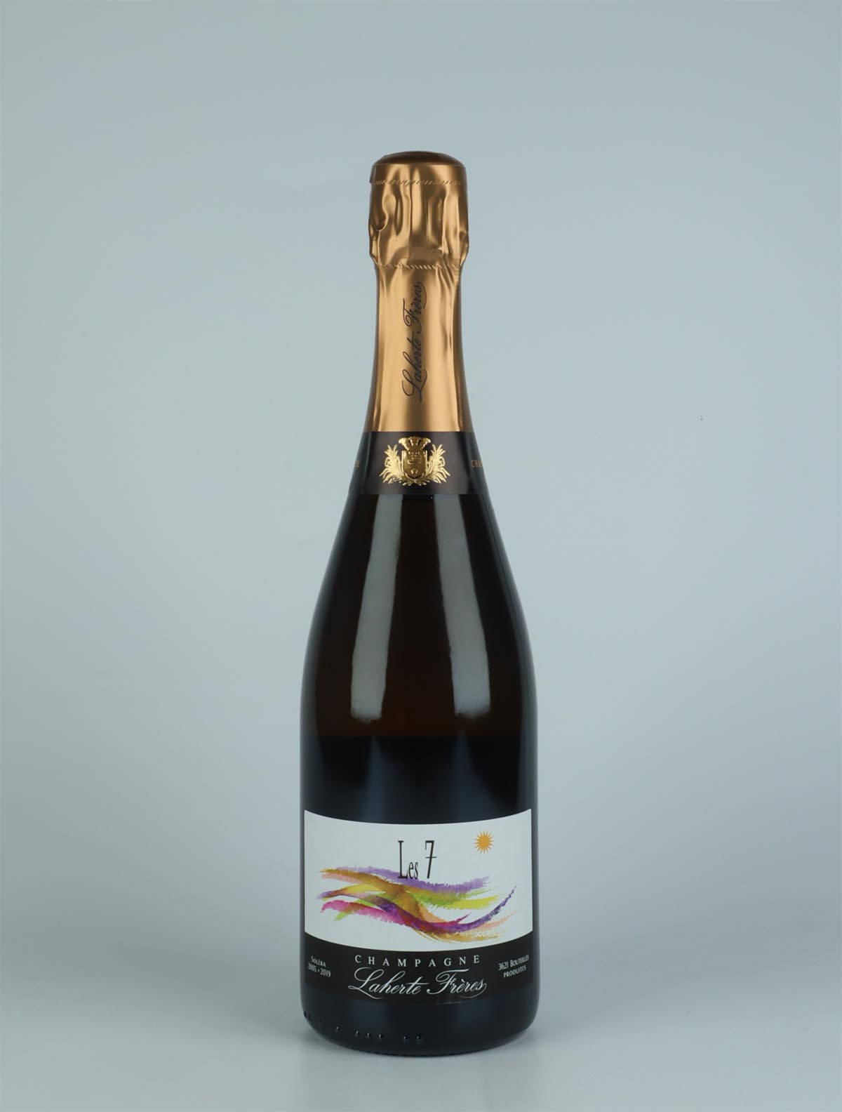 A bottle N.V. Les 7 - Solera Sparkling from Laherte Frères, Champagne in France