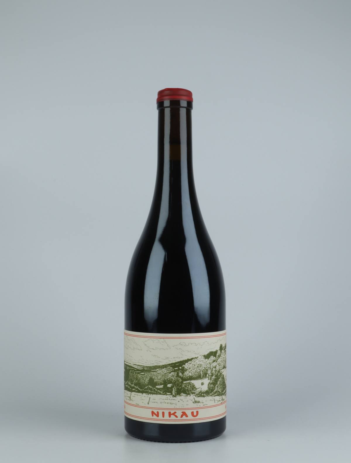 En flaske 2019 Nikau Pinot Noir Rødvin fra Nikau Farm, Victoria i Australien