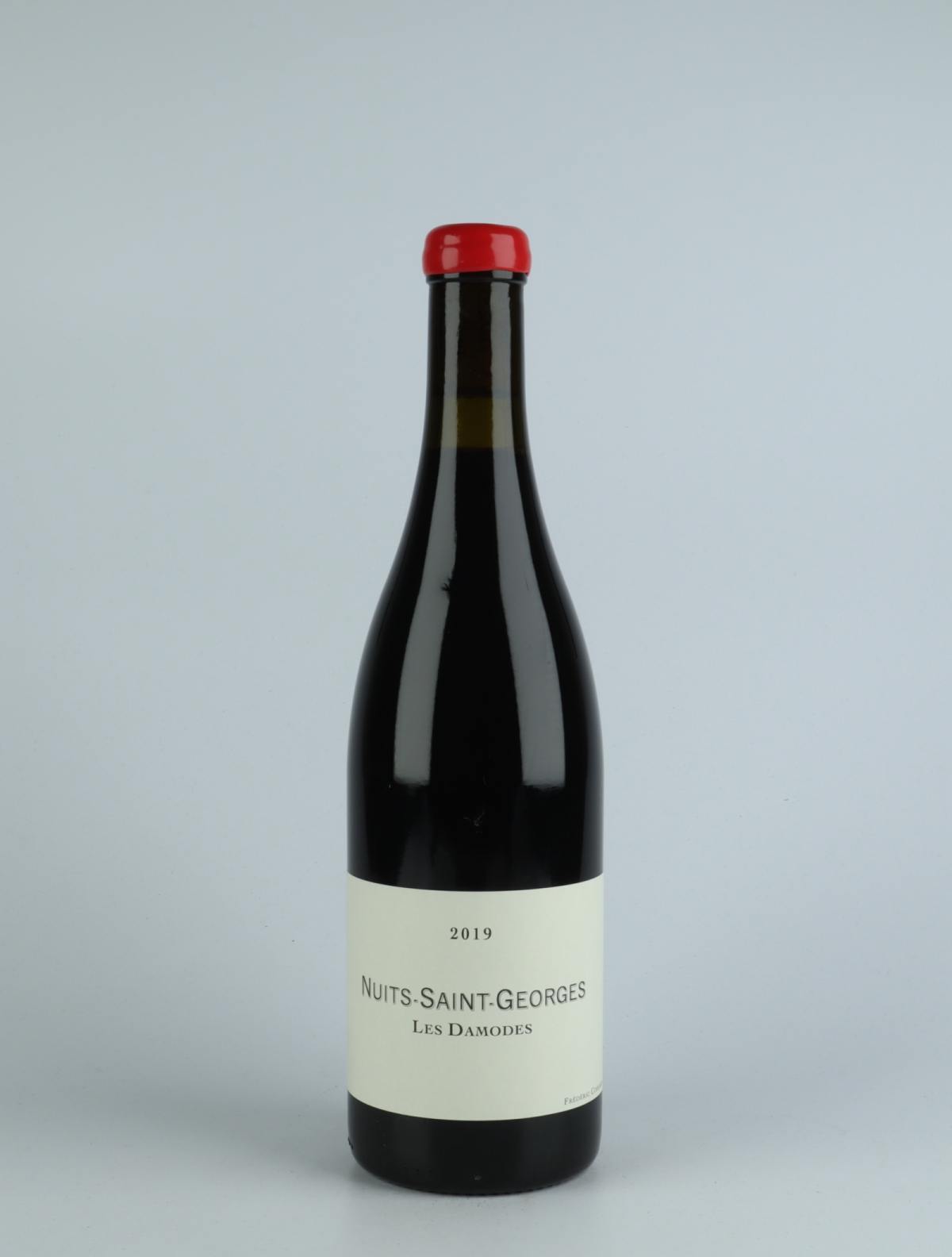 En flaske 2019 Nuits Saint Georges - Damodes Rødvin fra Frédéric Cossard, Bourgogne i Frankrig