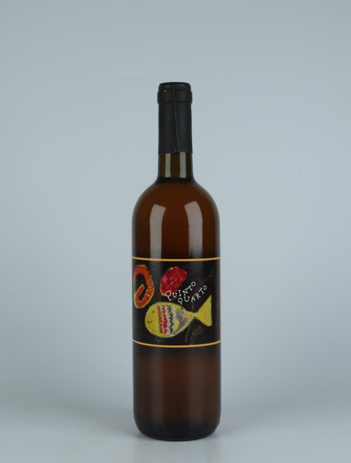 En flaske N.V. Quinto Quarto Vino Bianco Orange vin fra Franco Terpin, Friuli i Italien