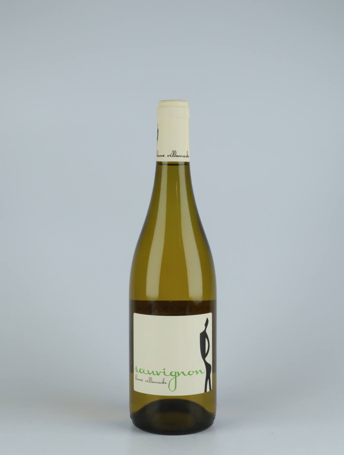 En flaske 2020 Sauvignon Blanc Hvidvin fra Hervé Villemade, Loire i Frankrig