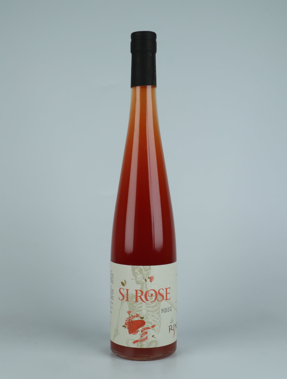 A bottle N.V. Si Rose (19/20/21) Orange wine from Domaine Christian Binner, Alsace in France