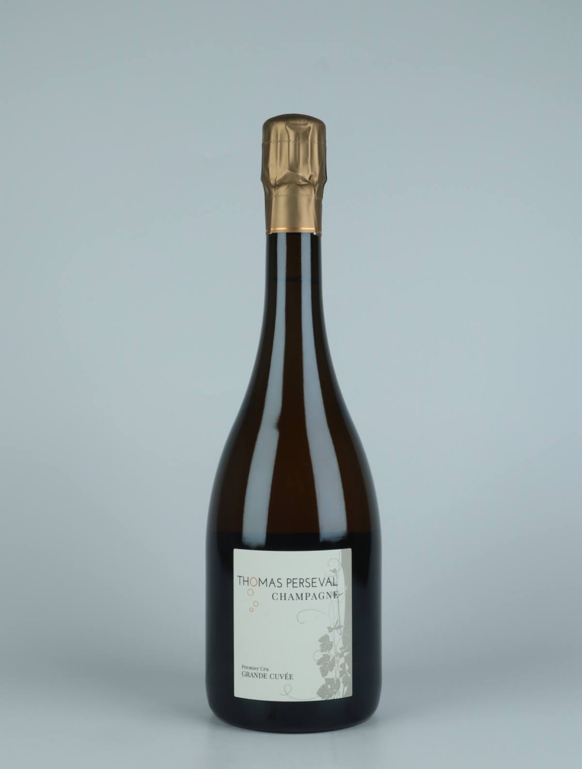 A bottle 2015 Chamery 1. Cru - Grande Cuvée Sparkling from Thomas Perseval, Champagne in France