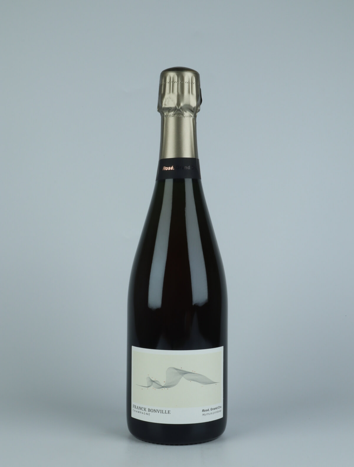 A bottle N.V. Cuvée Rosé - Grand Cru Mousserende from Franck Bonville, Champagne in Frankrig