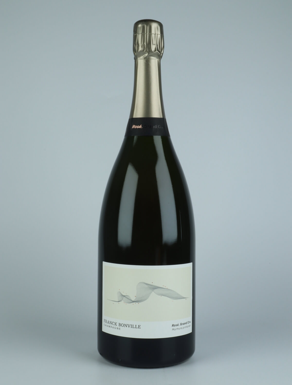 A bottle N.V. Cuvée Rosé - Grand Cru Mousserende from Franck Bonville, Champagne in Frankrig