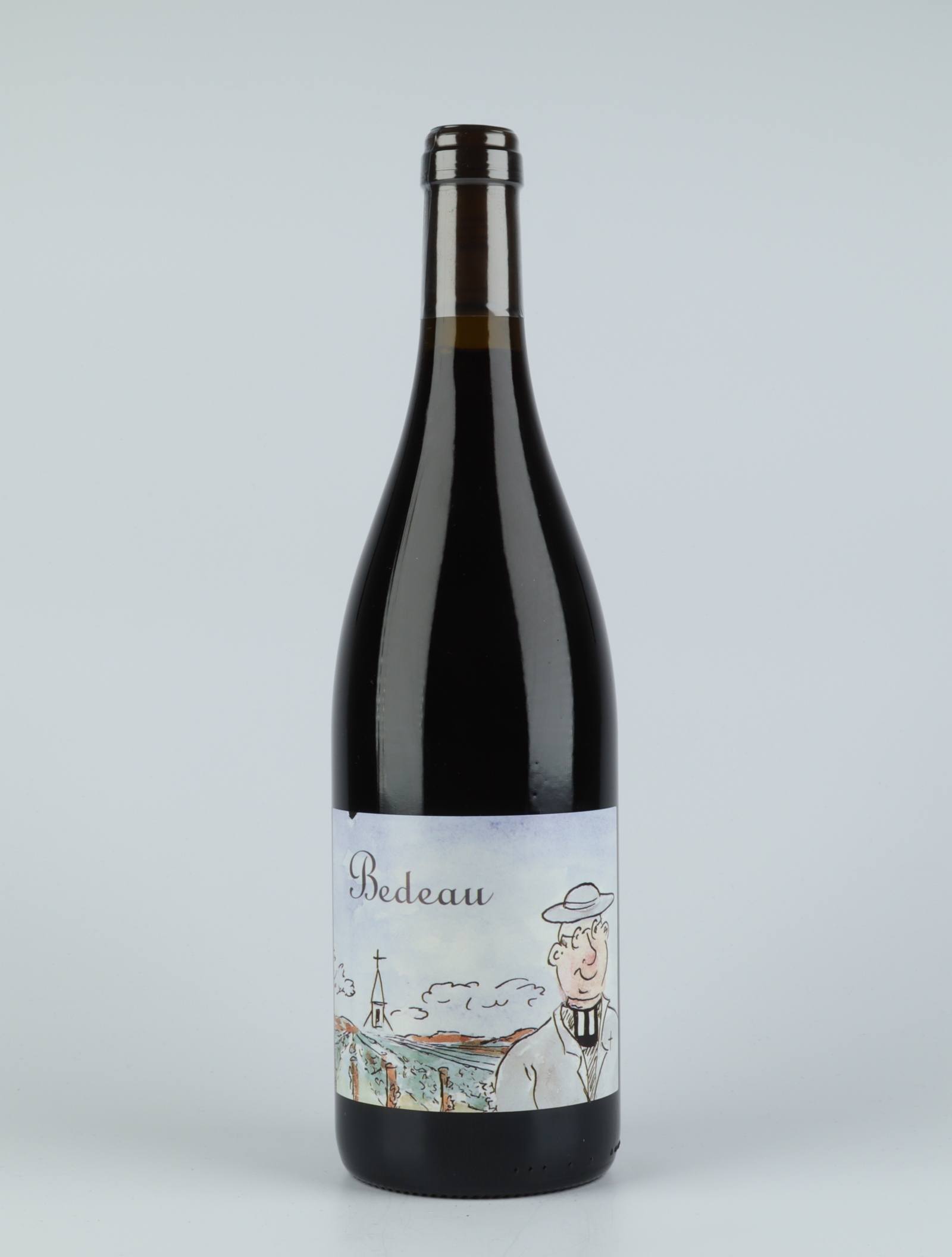 A bottle 2018 Bourgogne Rouge - Bedeau Rødvin from Frédéric Cossard, Bourgogne in Frankrig