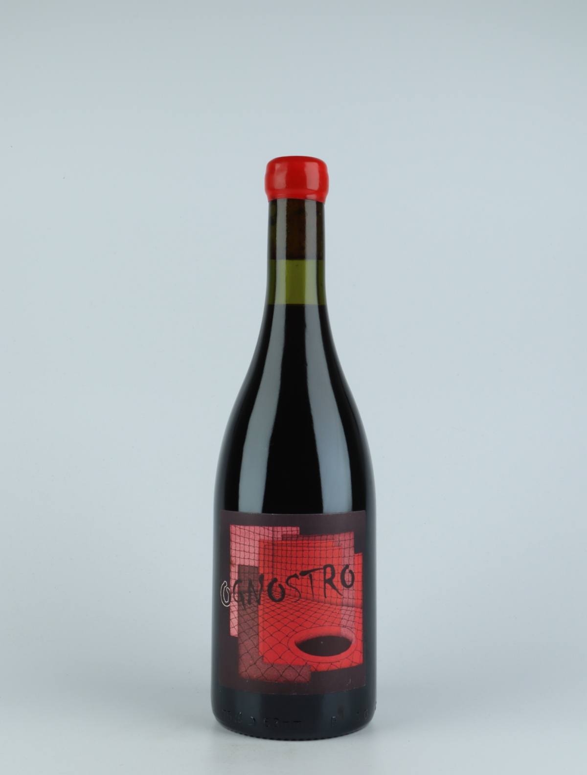A bottle 2015 Ognostro Rosso Rødvin from Marco Tinessa, Campanien in Italien