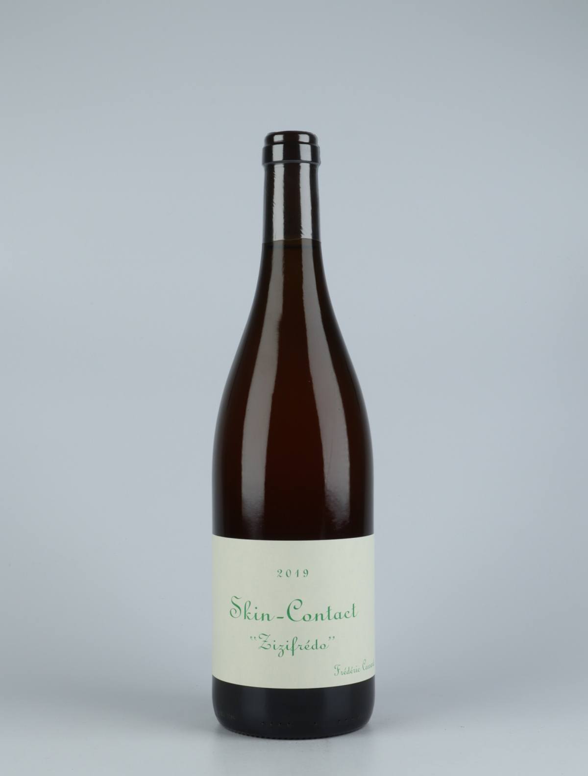 A bottle 2019 Skin-Contact - Zizifrédo Orange wine from Frédéric Cossard, Burgundy in France