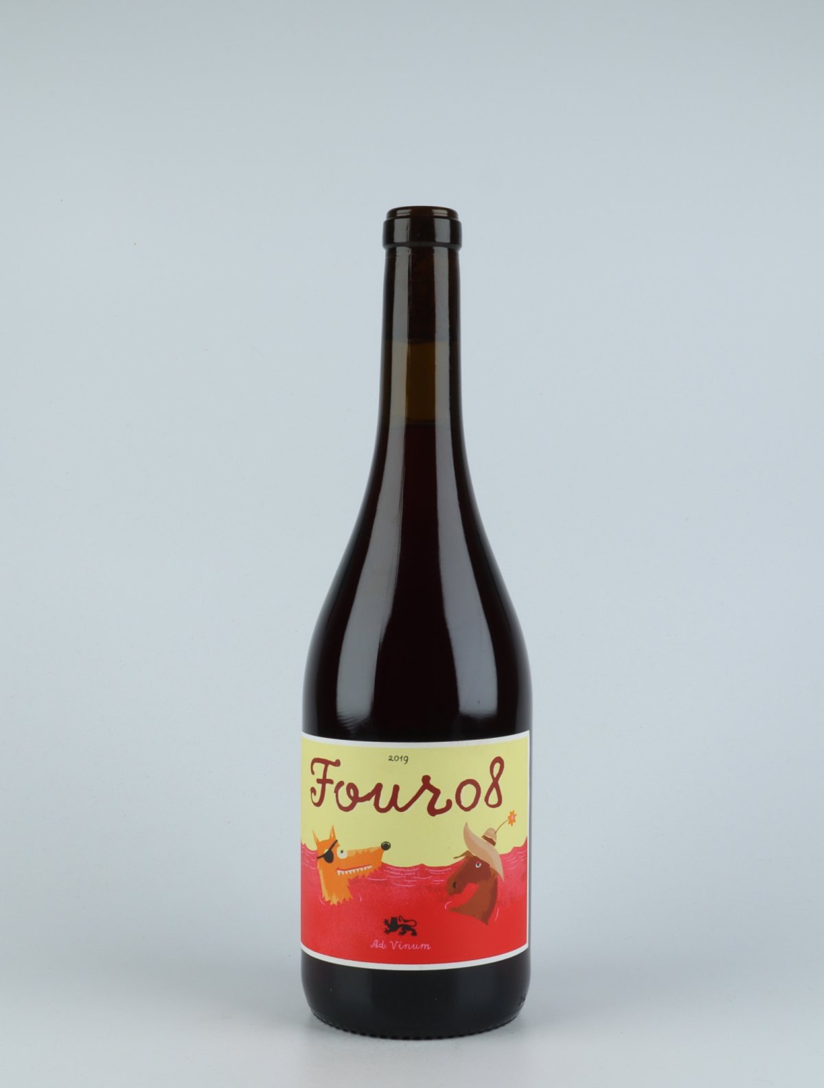A bottle 2019 Four08 Red wine from Ad Vinum, Gard in France