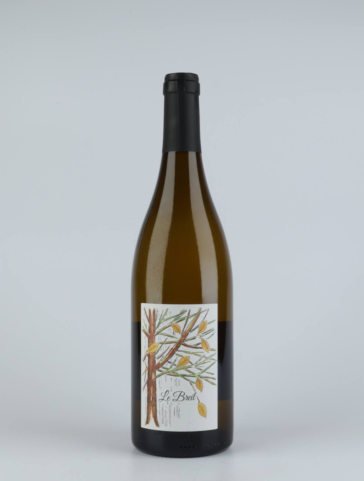 A bottle 2018 Le Breil White wine from Complémen'terre, Loire in France
