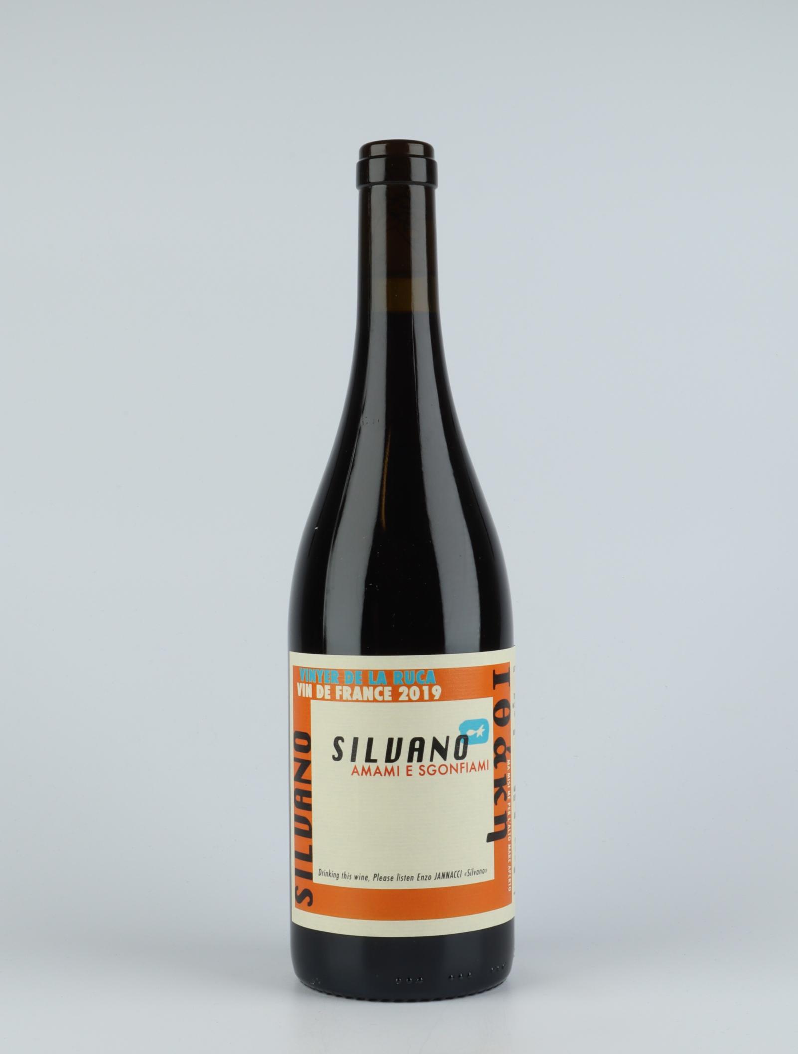 A bottle 2019 Silvano Red wine from Vinyer de la Ruca, Roussillon in France