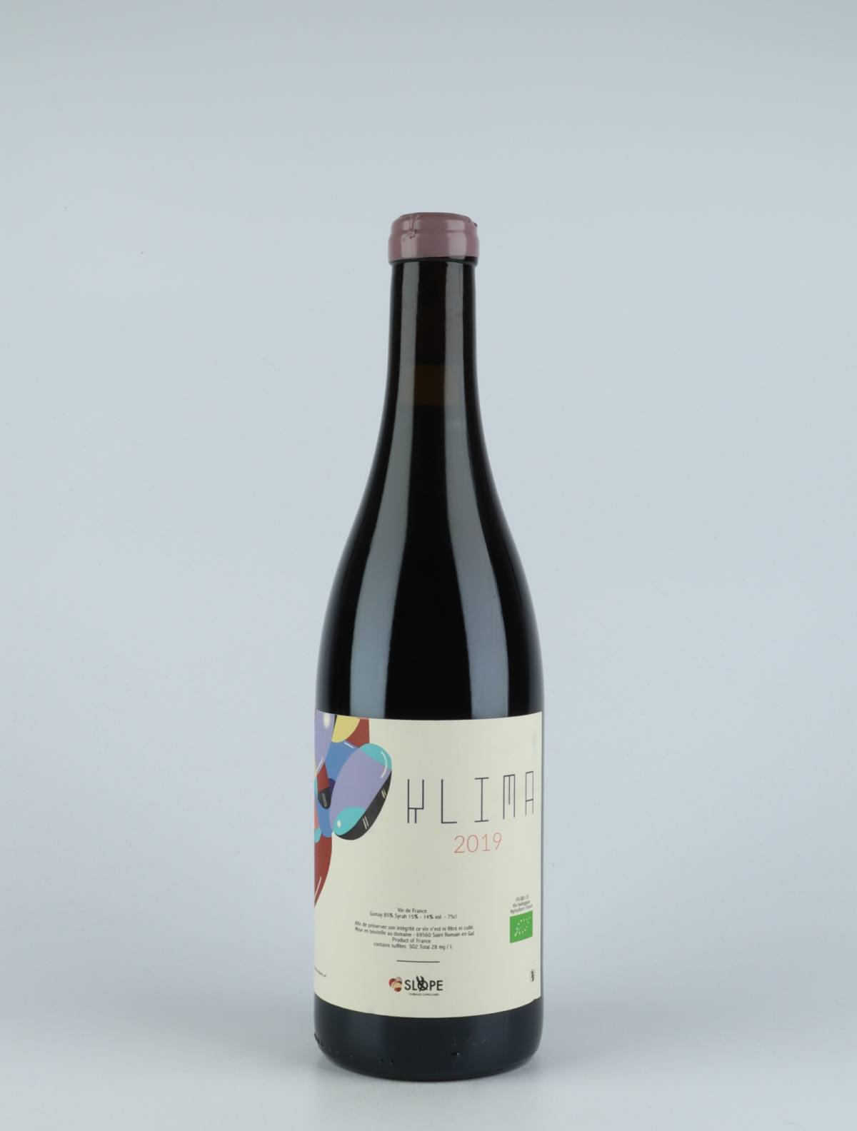 A bottle 2019 Klima Rødvin from Thibaud Capellaro, Rhône in Frankrig