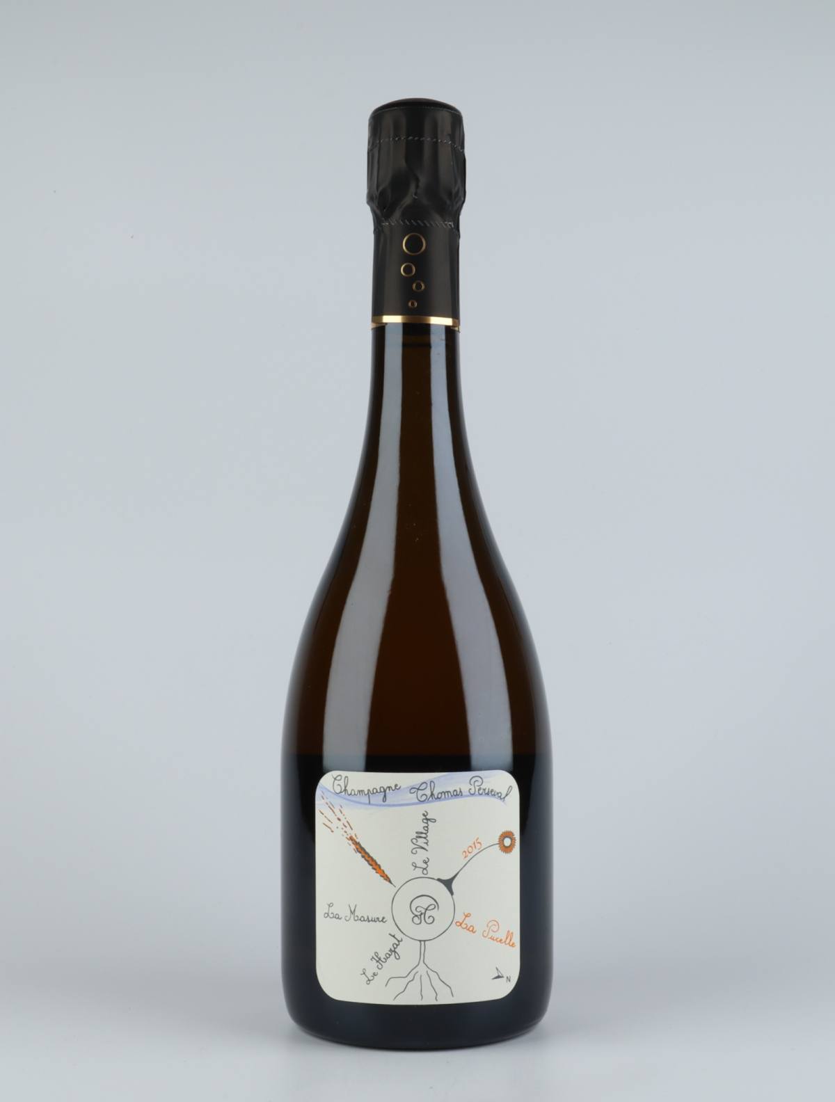 A bottle 2015 Chamery 1. Cru - La Pucelle Mousserende from Thomas Perseval, Champagne in Frankrig