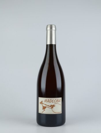 A bottle 2016 Madloba Ambré Orange wine from Domaine des Miquettes, Rhône in France