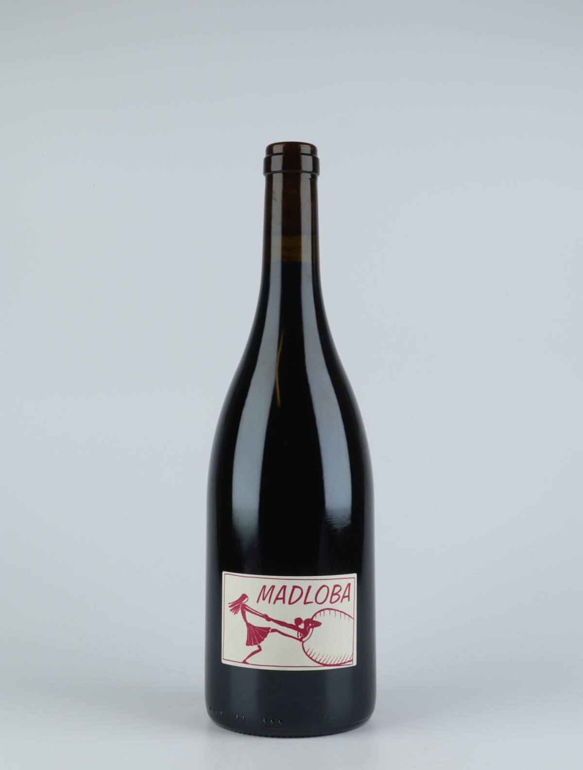 A bottle 2014 Saint-Joseph Madloba Rødvin from Domaine des Miquettes, Rhône in Frankrig