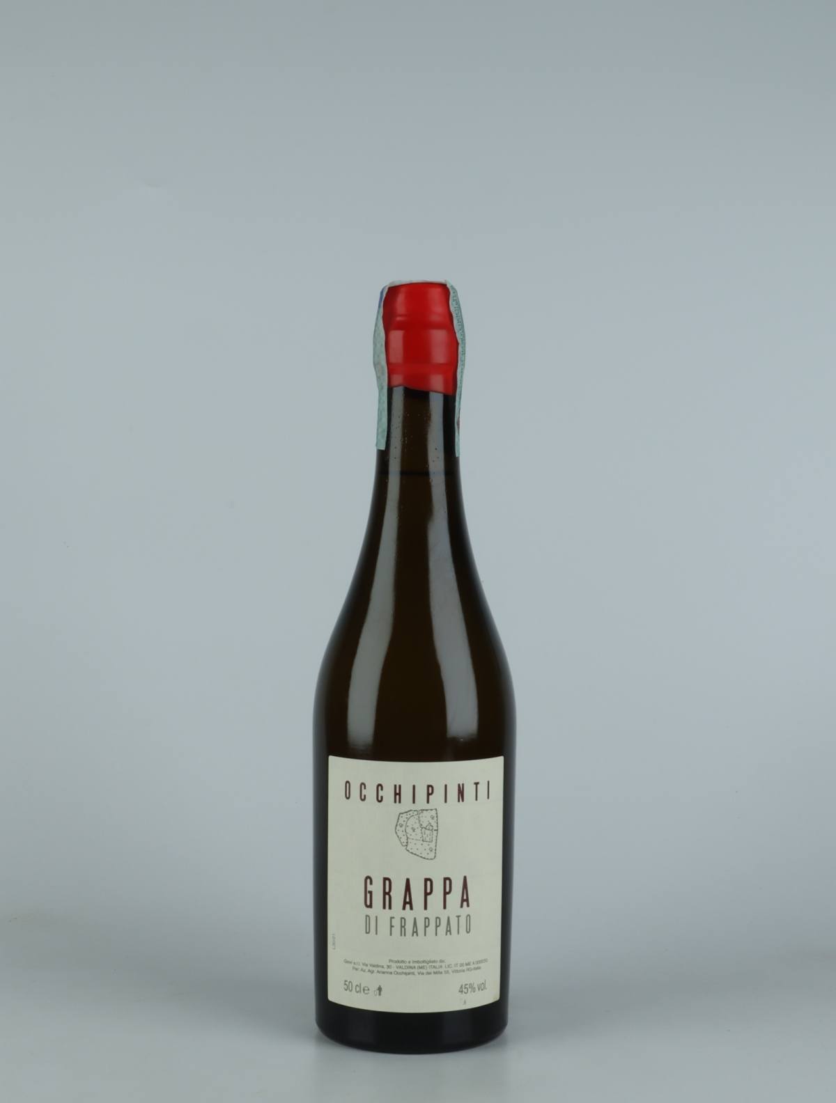A bottle N.V. Grappa di Frappato Spirits from Arianna Occhipinti, Sicily in Italy