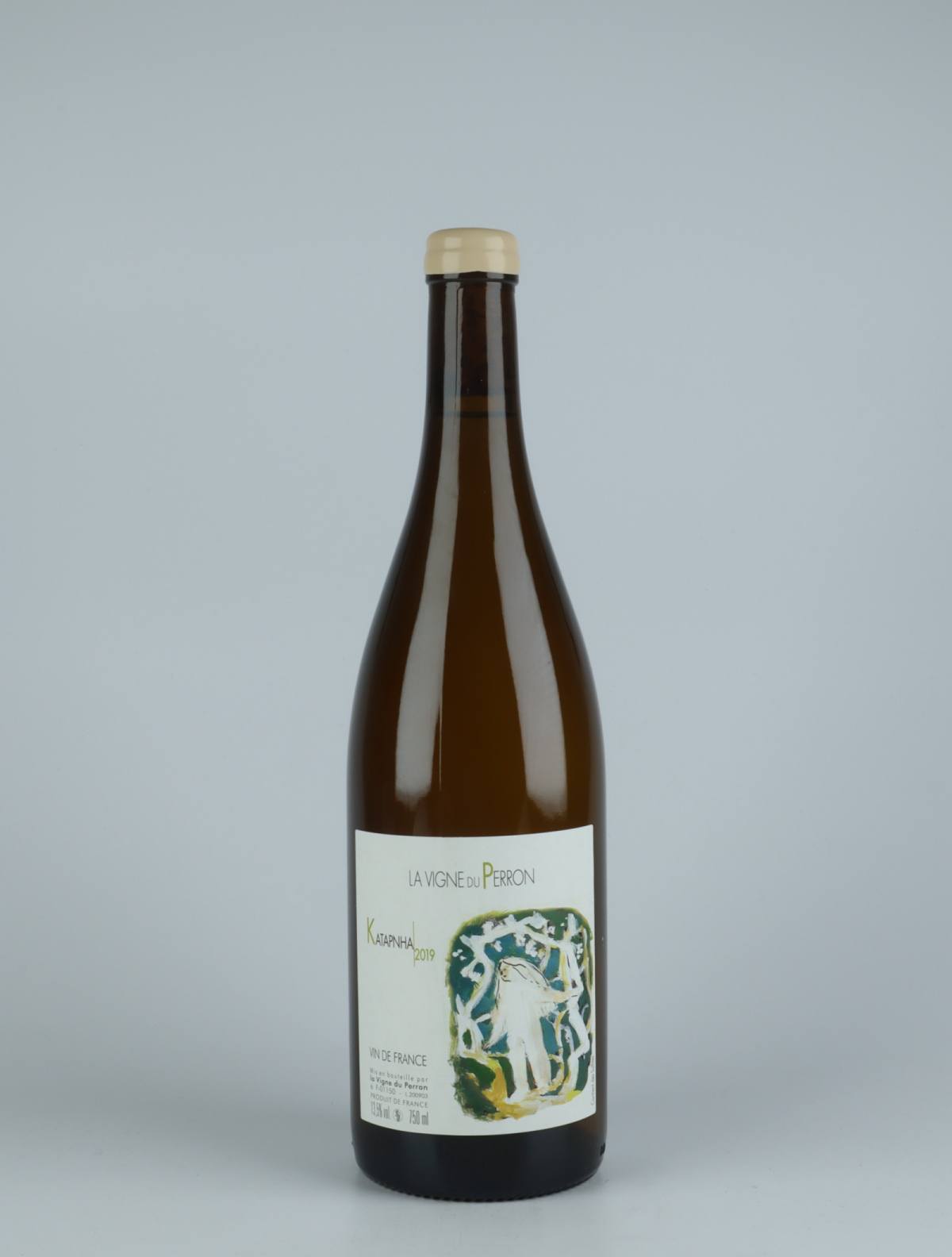 A bottle 2019 Kataphna Hvidvin from Domaine du Perron, Bugey in Frankrig