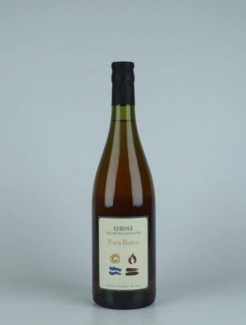 A bottle N.V. Posca Bianca White wine from Orsi - San Vito, Emilia-Romagna in Italy