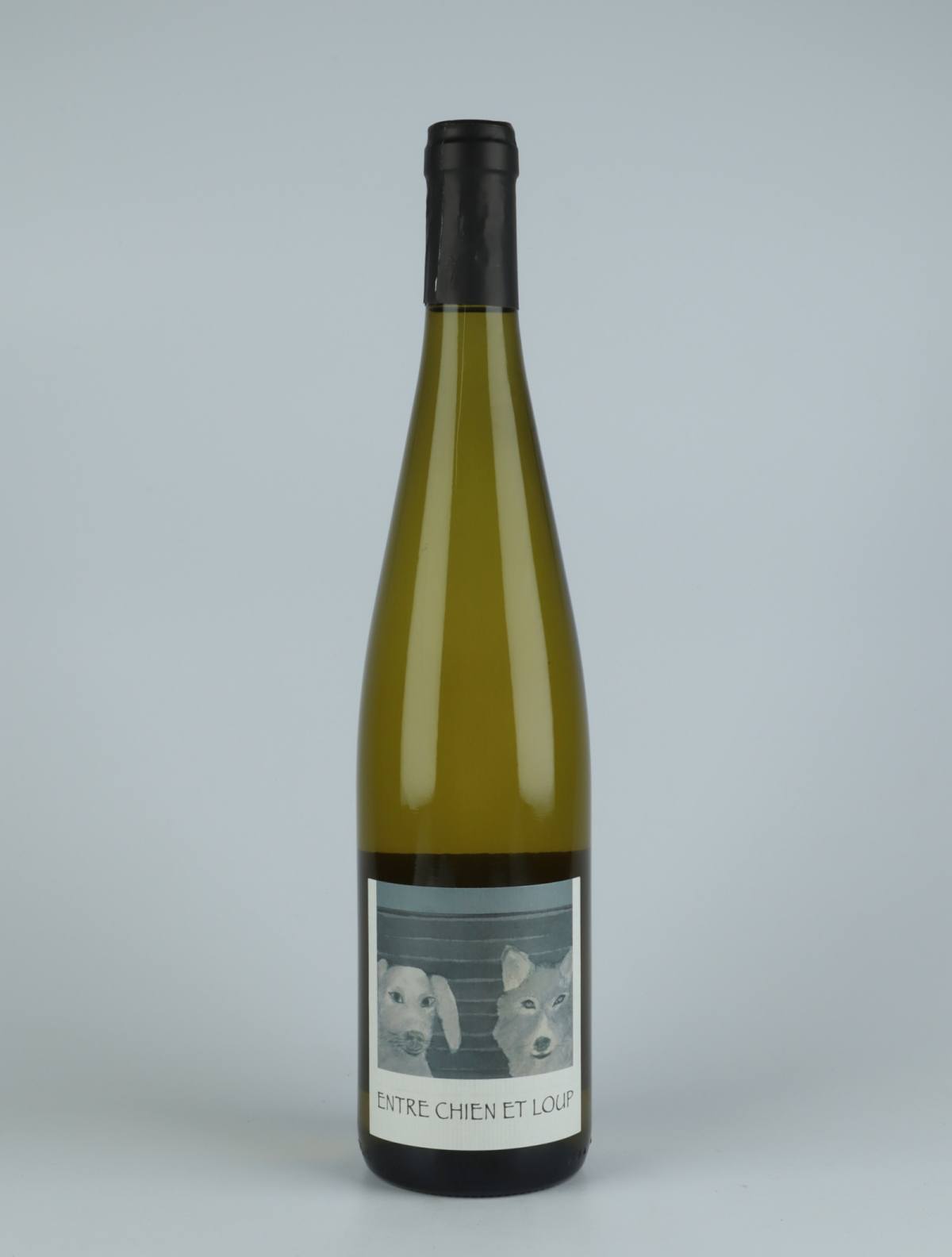 A bottle 2020 Entre Chien et Loup Hvidvin from Domaine Rietsch, Alsace in Frankrig