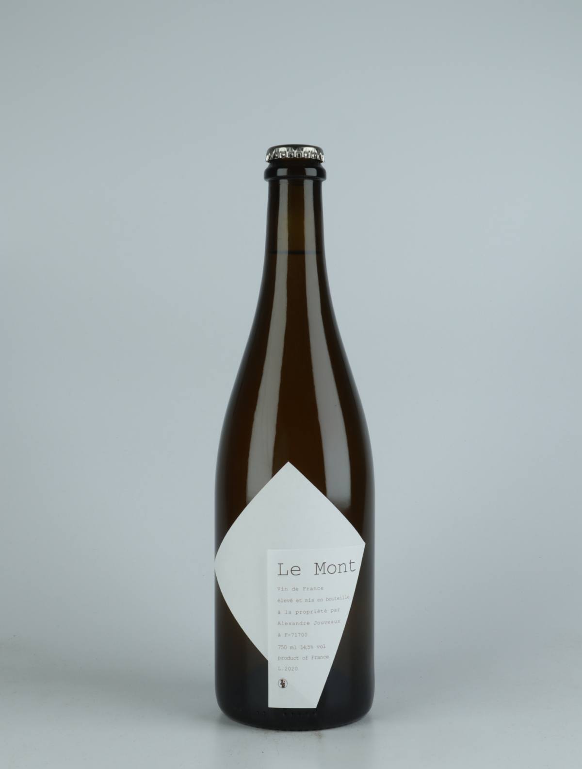 A bottle 2020 Le Mont Hvidvin from Alexandre Jouveaux, Bourgogne in Frankrig