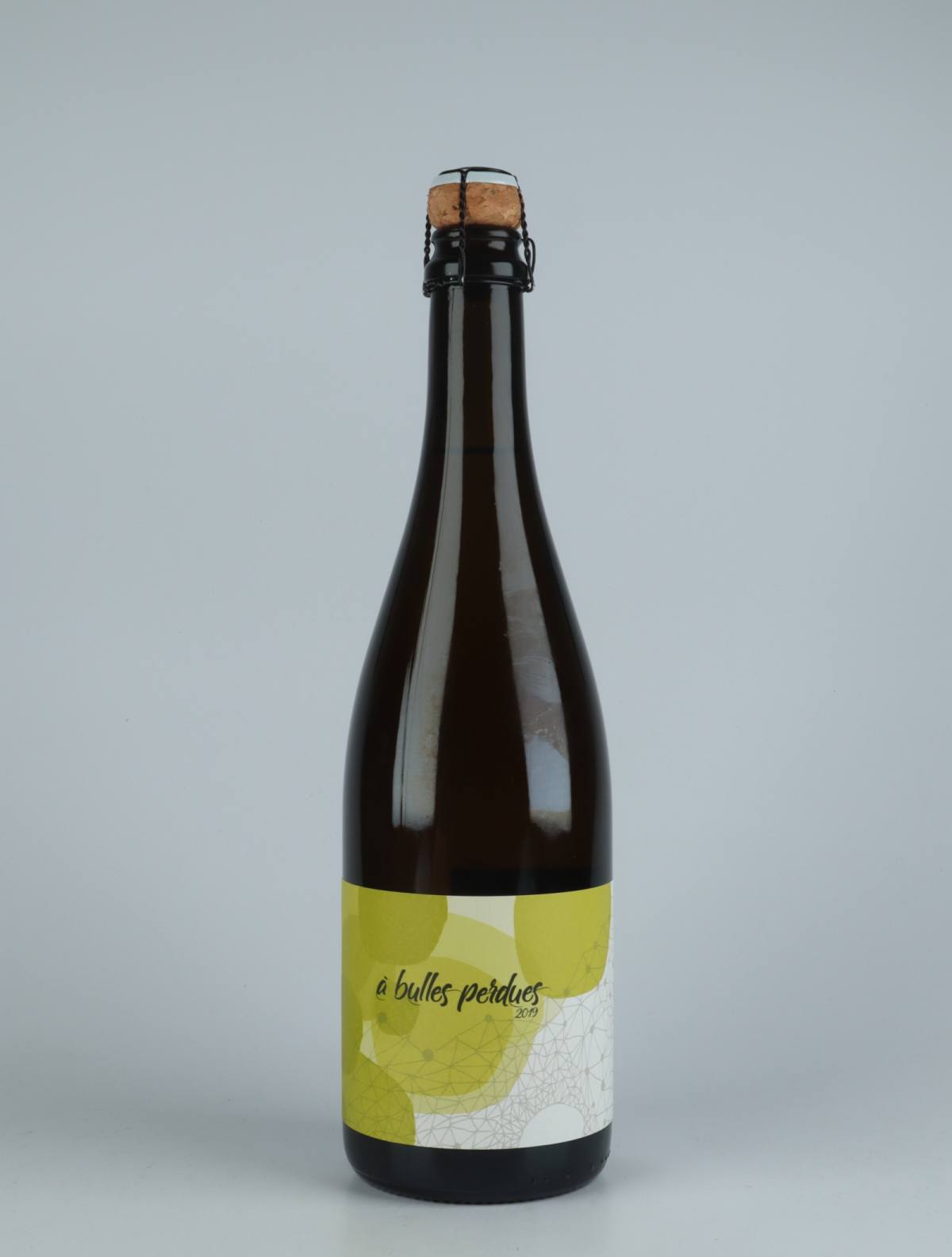 A bottle 2019 Vin Mousseux "à Bulles Perdue" Sparkling from Domaine Didon, Burgundy in France