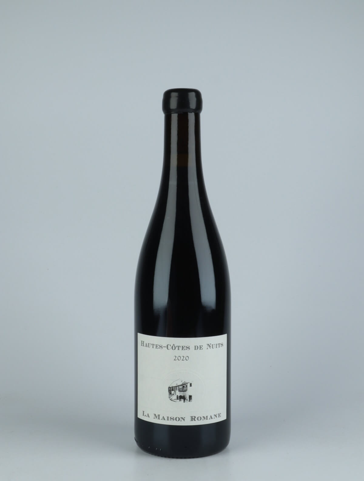 A bottle 2020 Hautes Côtes de Nuits Rouge Rødvin from La Maison Romane, Bourgogne in Frankrig