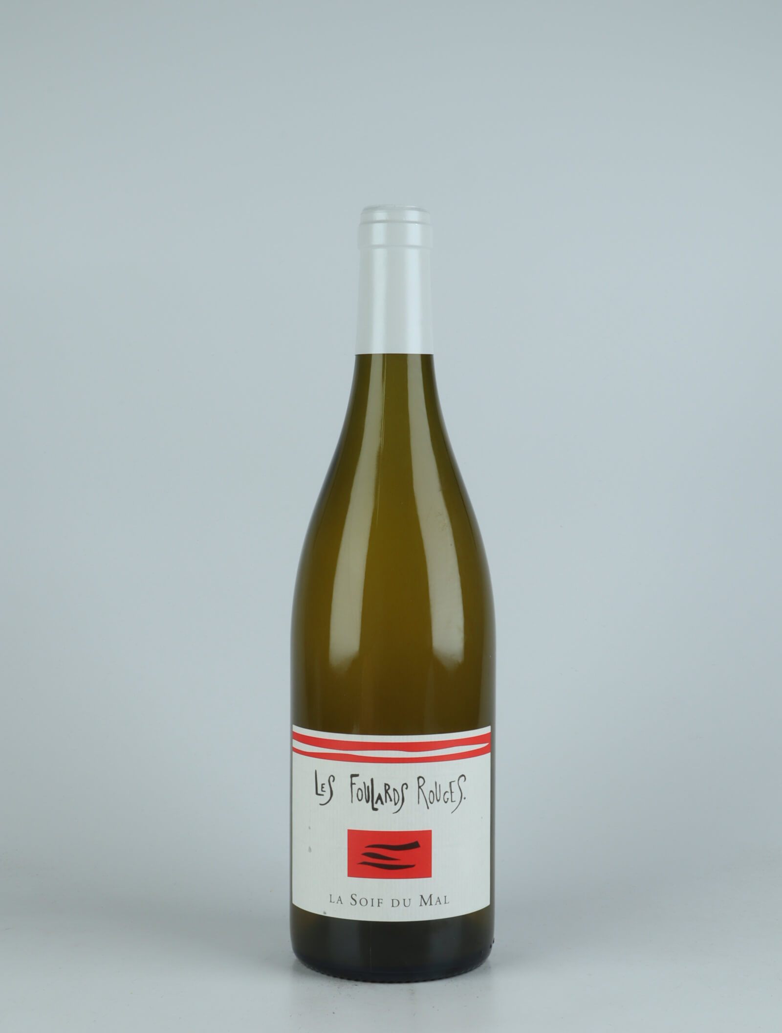 A bottle 2021 Soif du Mal Blanc Hvidvin from Les Foulards Rouges, Languedoc in Frankrig
