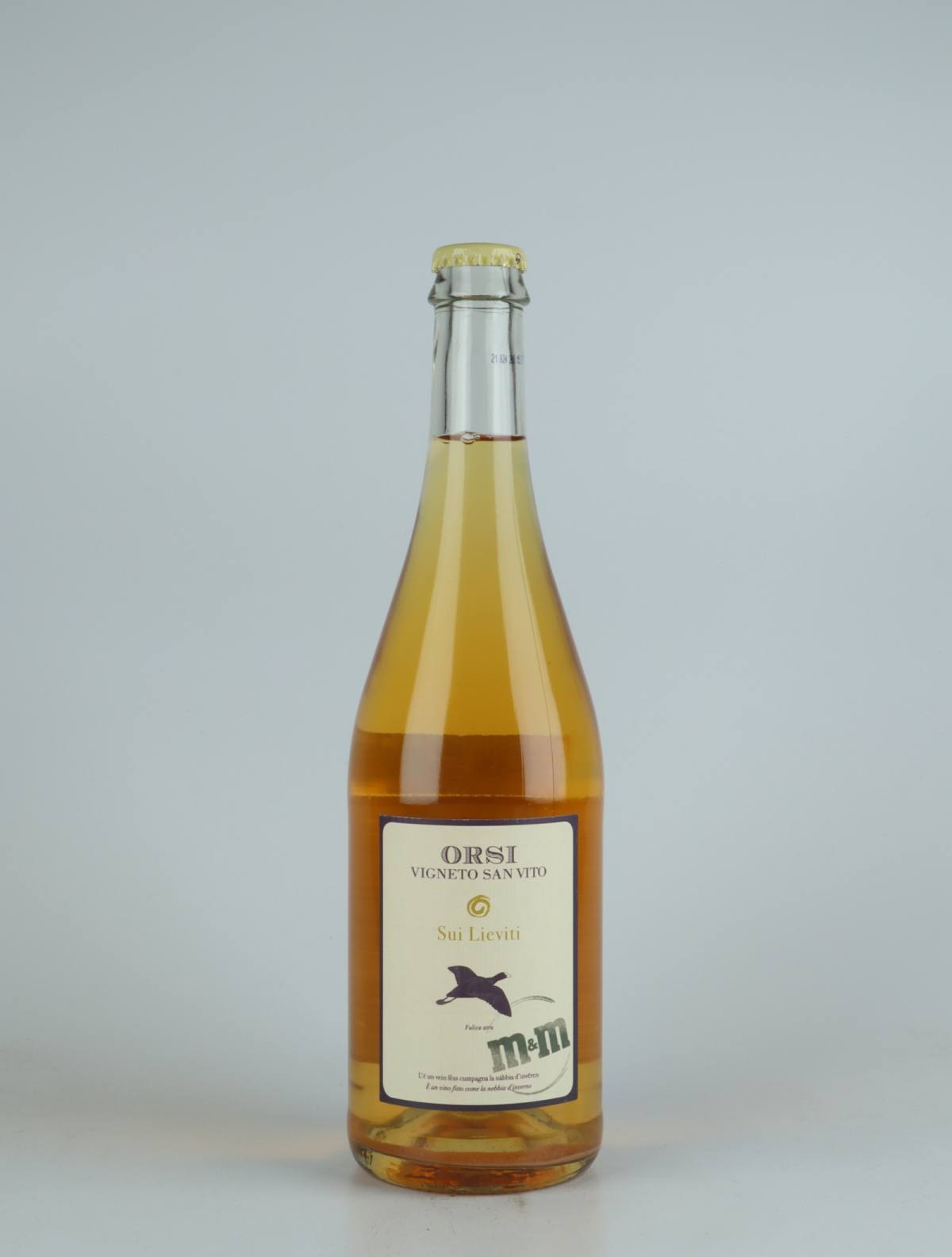 A bottle 2020 Sui Lieviti M&M's Mousserende from Orsi - San Vito, Emilia-Romagna in Italien