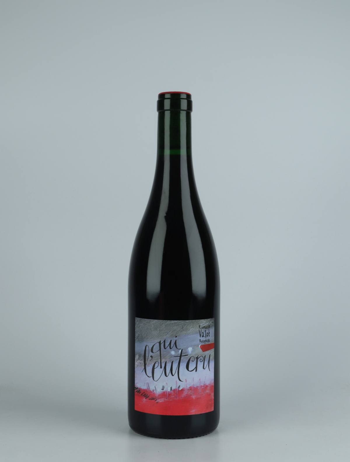 A bottle 2021 Qui l'eut Cru Rødvin from Romuald Valot, Beaujolais in Frankrig