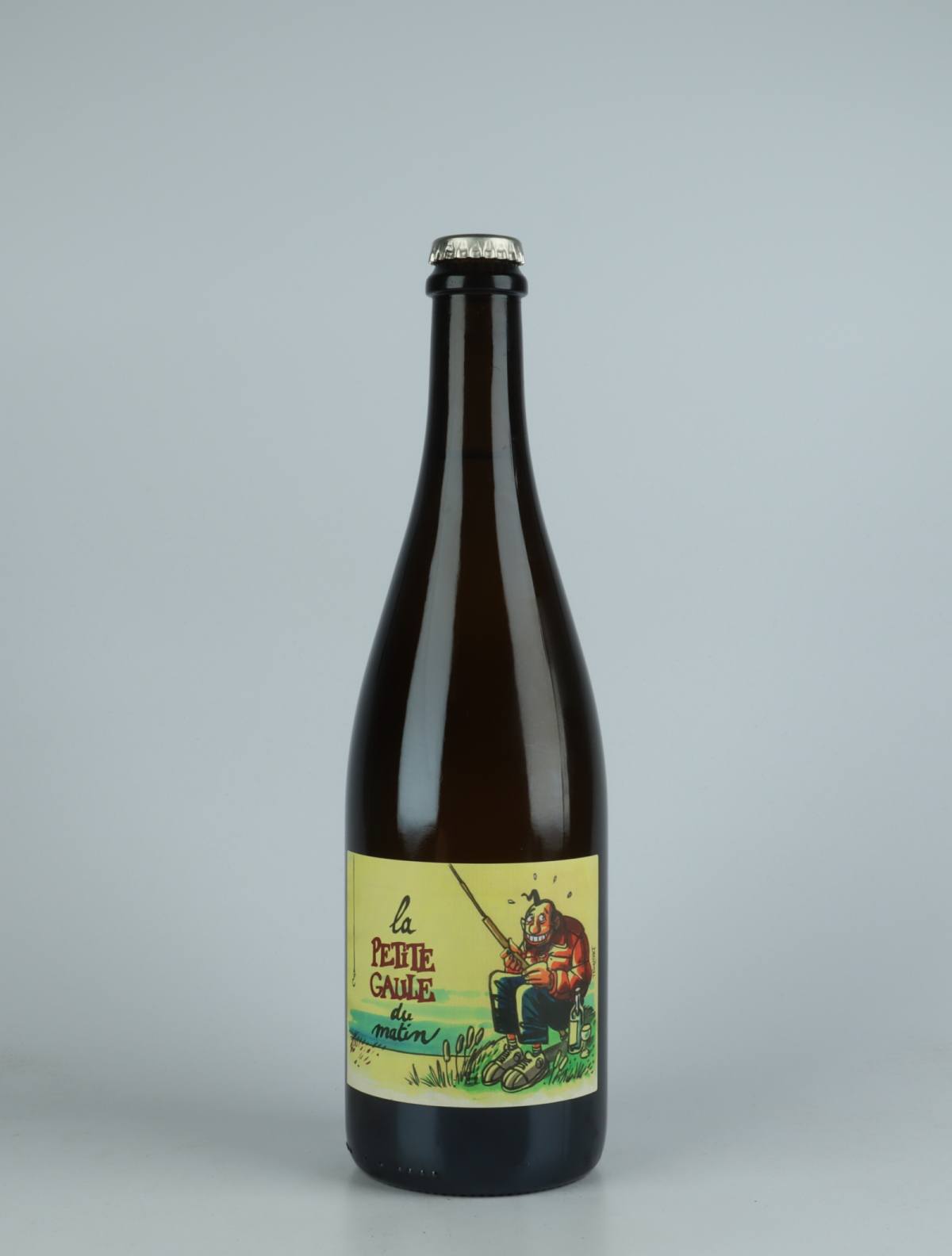 A bottle 2021 La P'tite Gaule du Matin - Pet'Nat Sparkling from Frantz Saumon, Loire in France