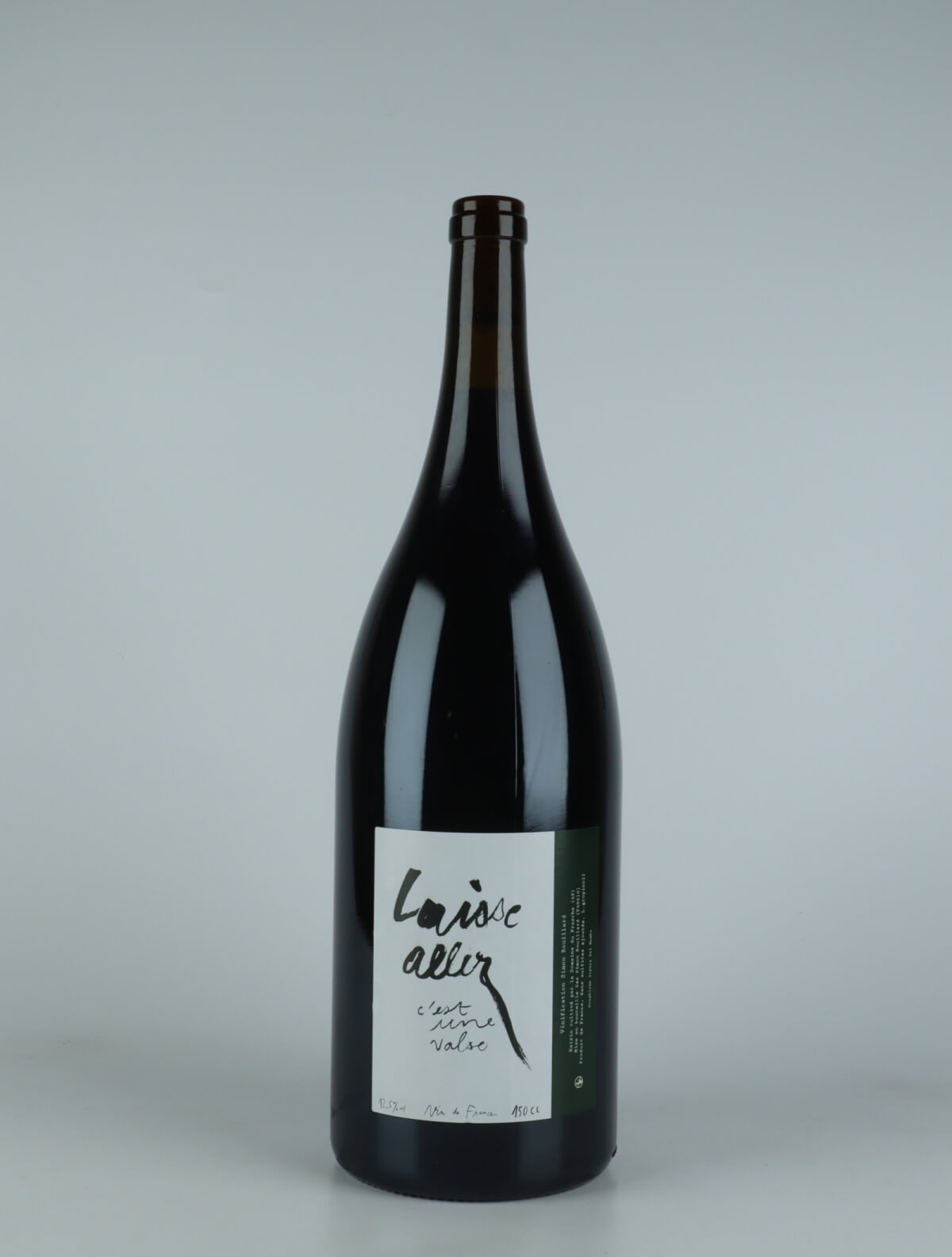 A bottle 2021 Laisse aller, c’est un valse Red wine from Simon Rouillard, Loire in France