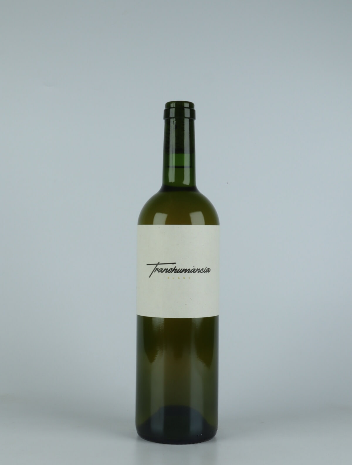 A bottle 2021 Transhumància Blanc Orange wine from Domaine Cotzé, Pyrenees in France