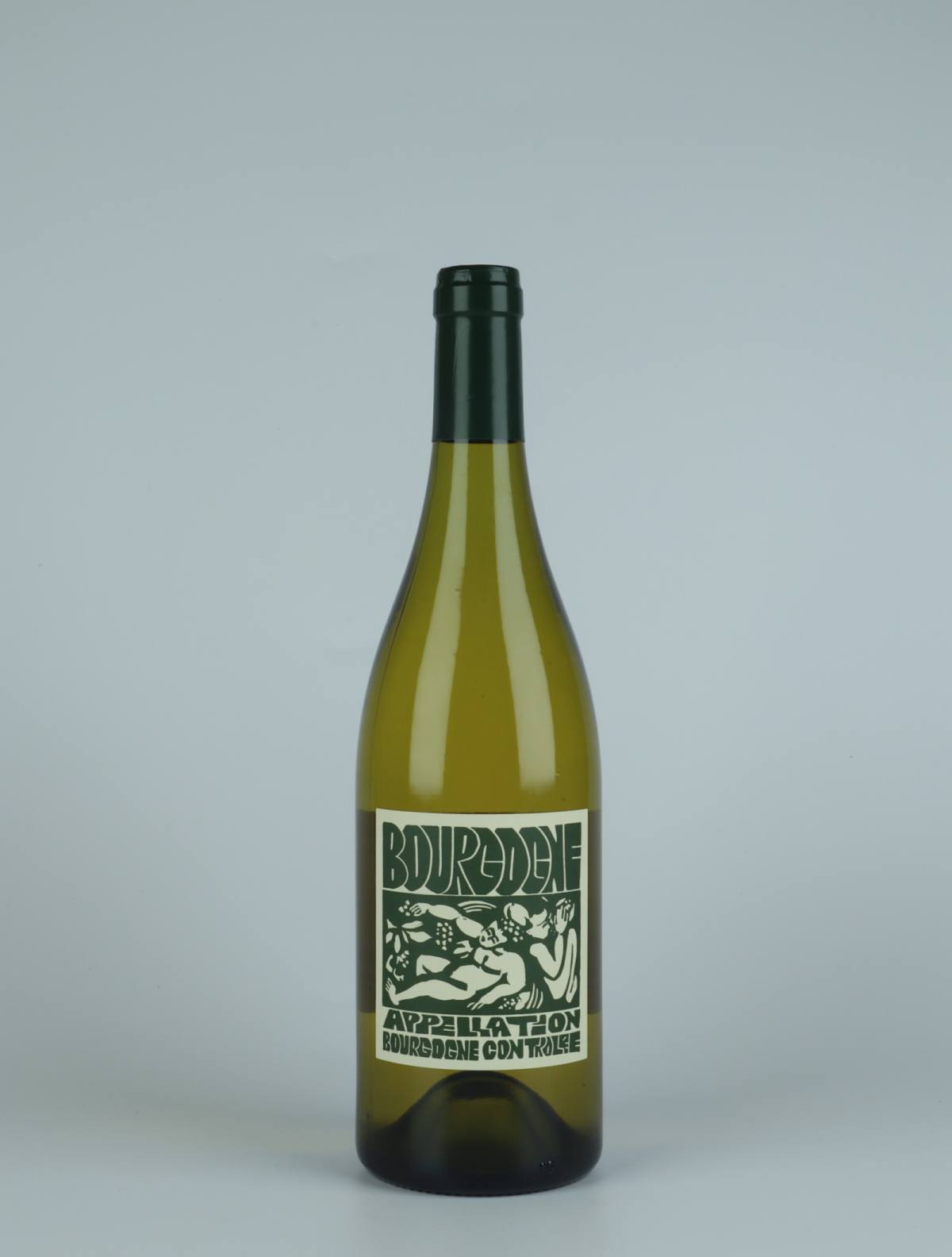 A bottle 2021 Bourgogne Blanc White wine from La Sœur Cadette, Burgundy in France
