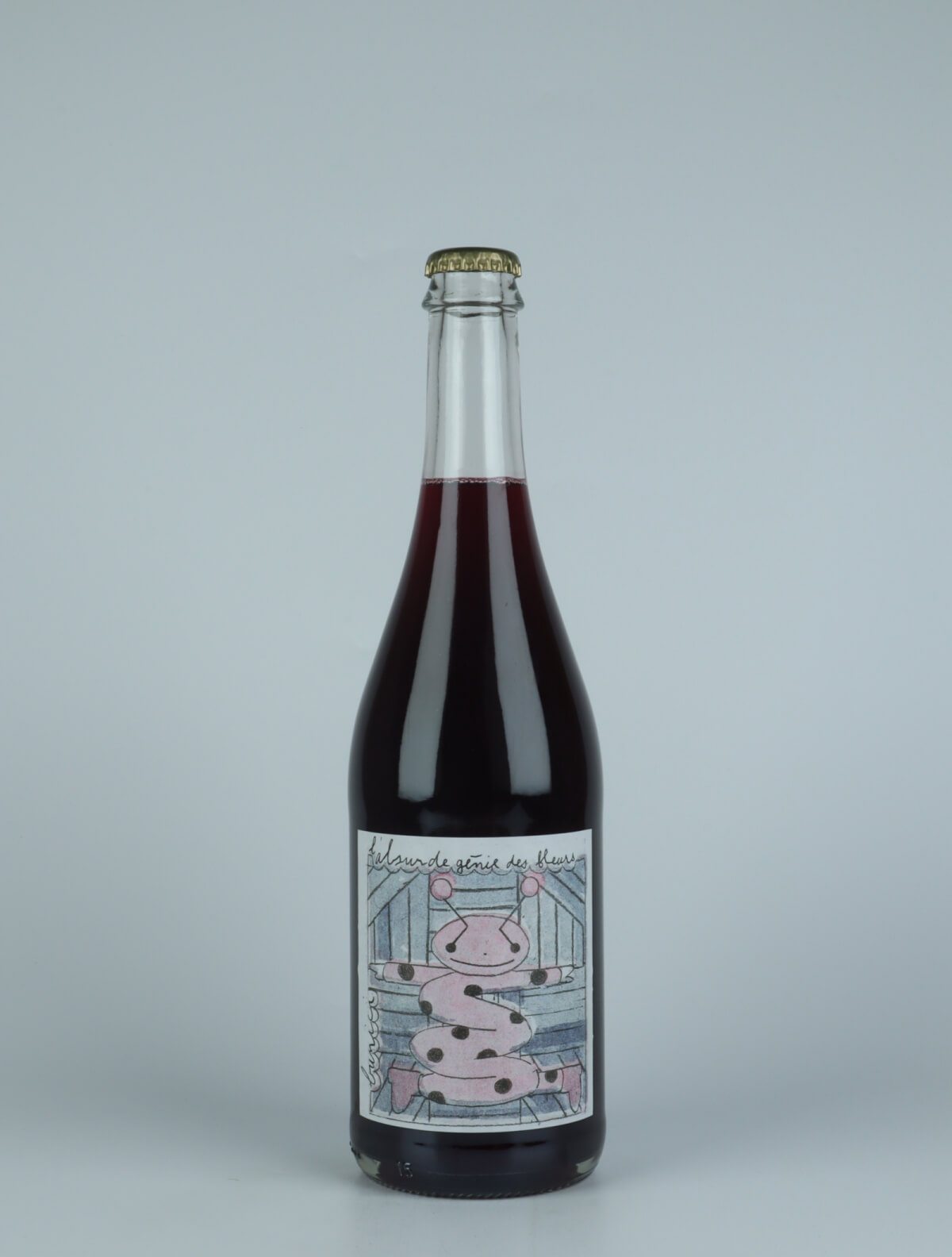A bottle 2021 Bunici Rødvin from Absurde Génie des Fleurs, Languedoc in Frankrig