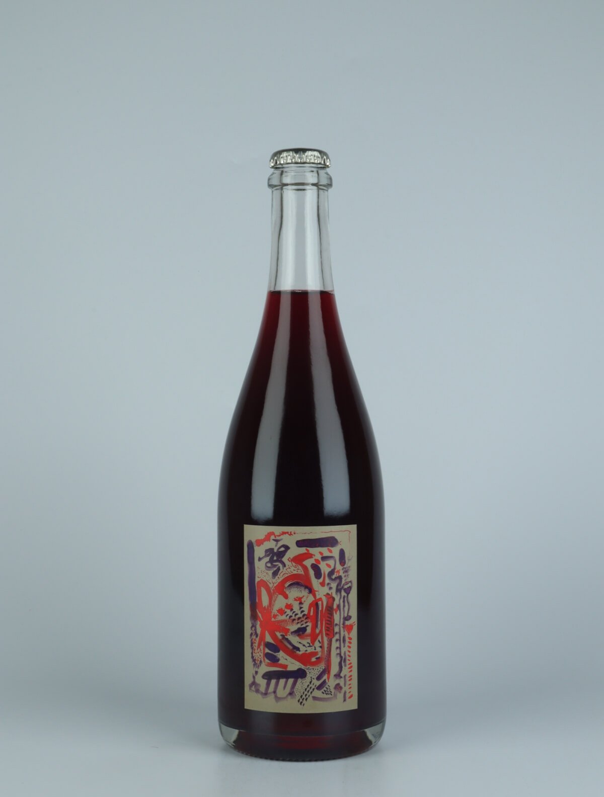 A bottle 2021 Curcubeu Rødvin from Absurde Génie des Fleurs, Languedoc in Frankrig