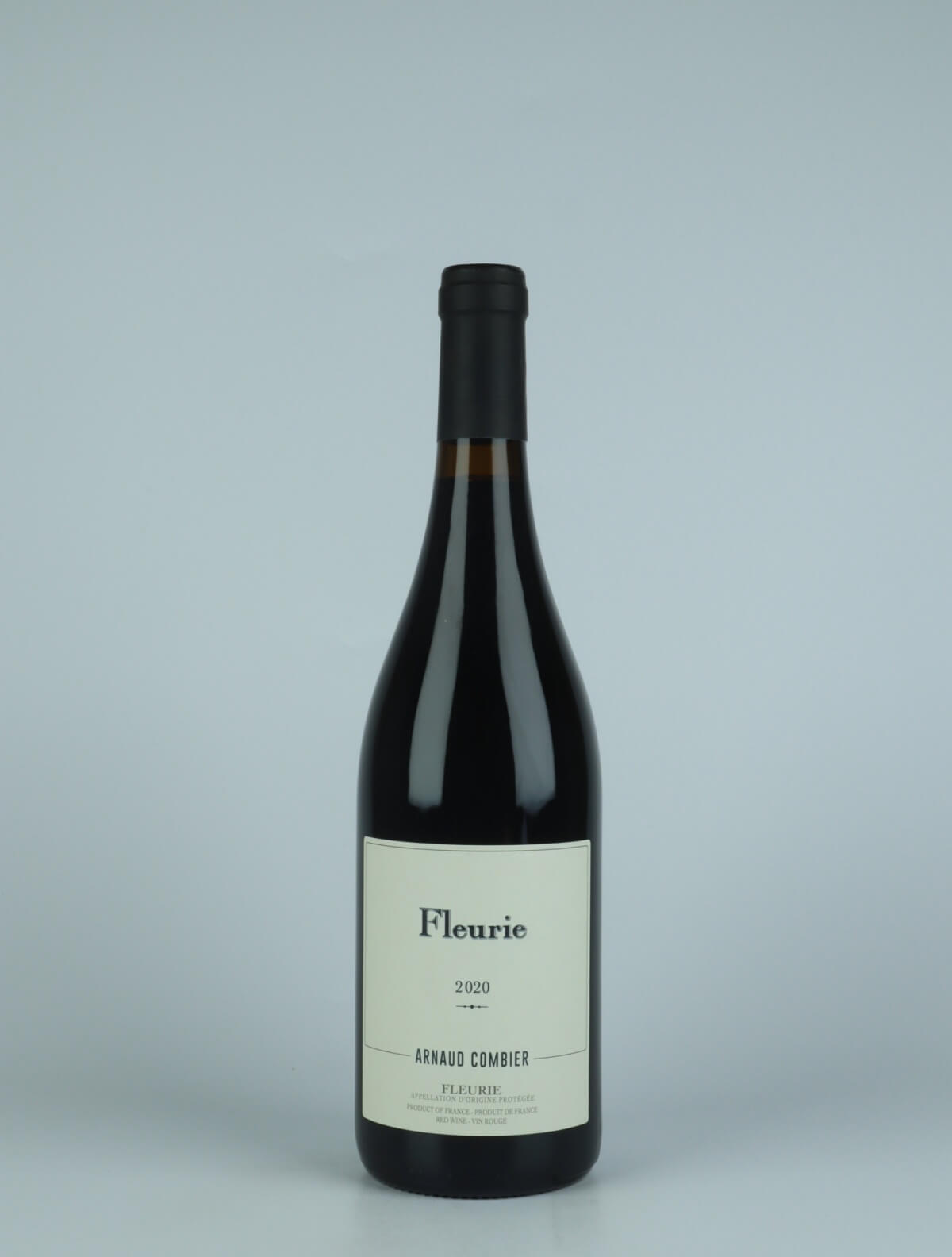 A bottle 2020 Fleurie Rødvin from Arnaud Combier, Beaujolais in Frankrig
