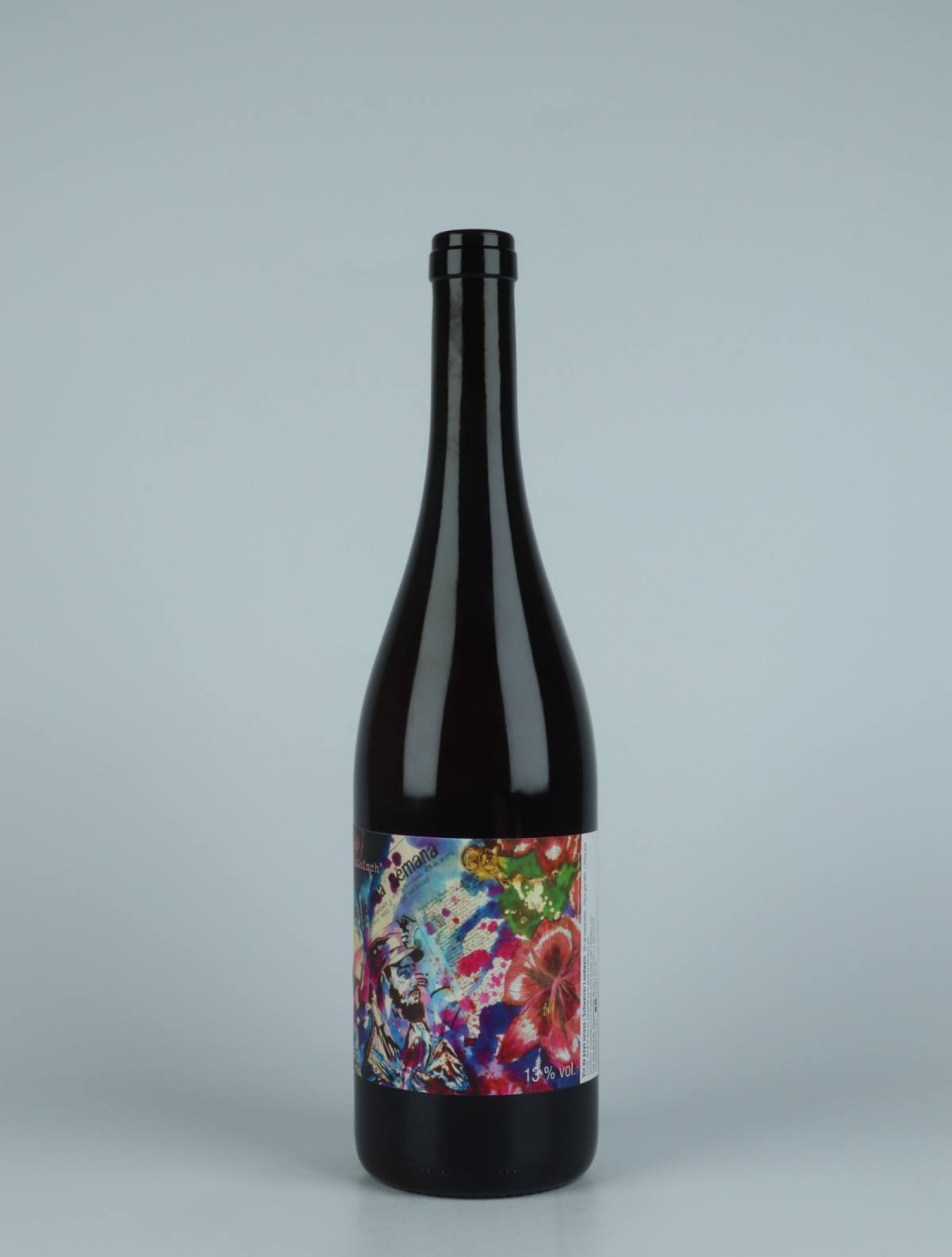A bottle 2021 Mac PinGuinch' Orange vin from Les Vins du Fab, Neuchâtel in Schweiz