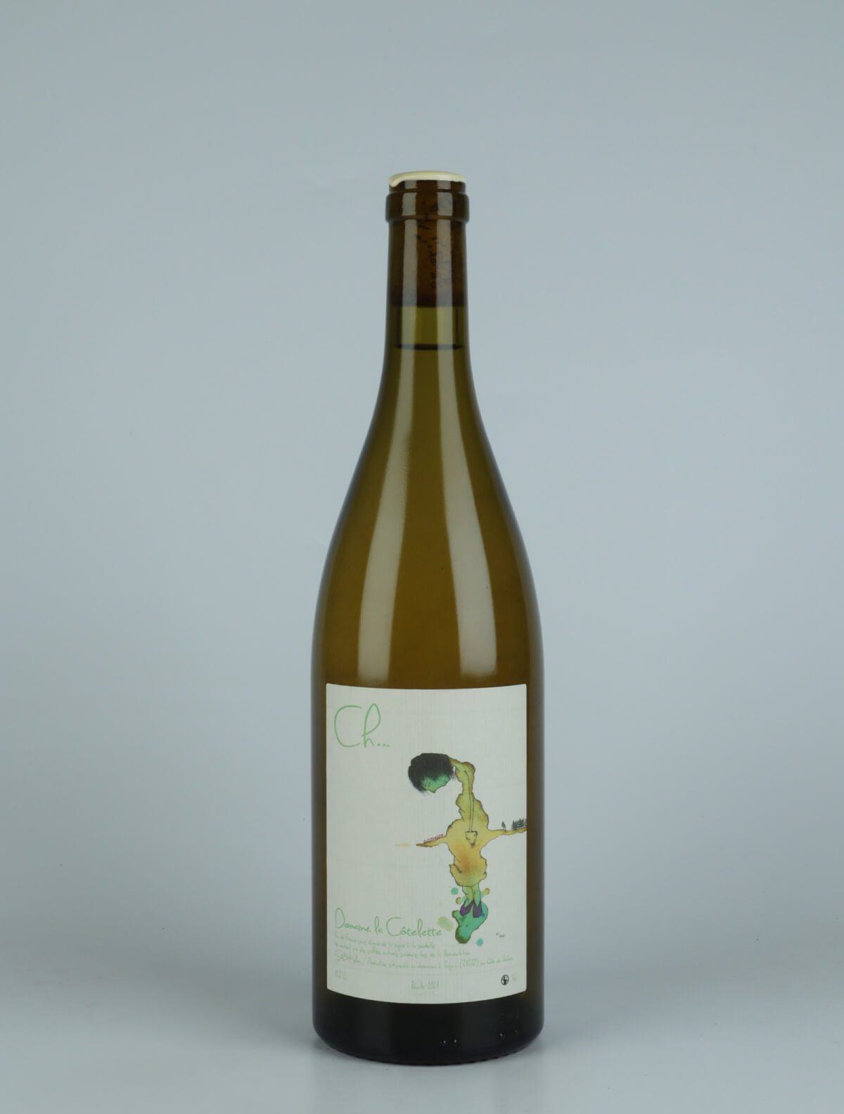 A bottle 2021 Ch... White wine from Domaine de la Côtelette, Burgundy in France