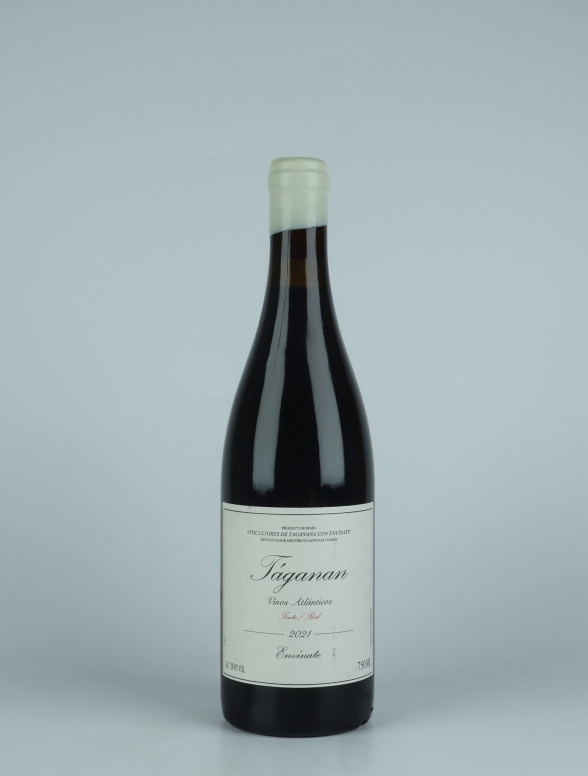 A bottle 2021 Taganan Tinto - Tenerife Red wine from Envínate, Tenerife in Spain