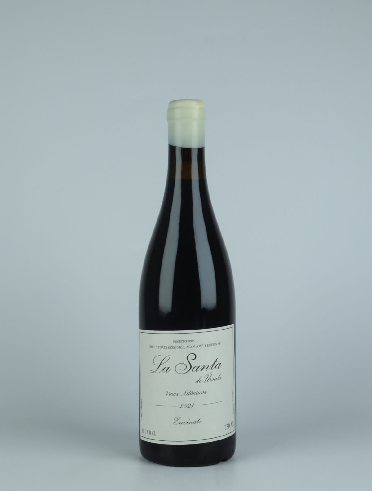 A bottle 2021 La Santa - Tenerife Red wine from Envínate, Tenerife in Spain