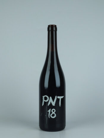 A bottle 2018 PNT Red wine from Le Coste, Lazio in Italy