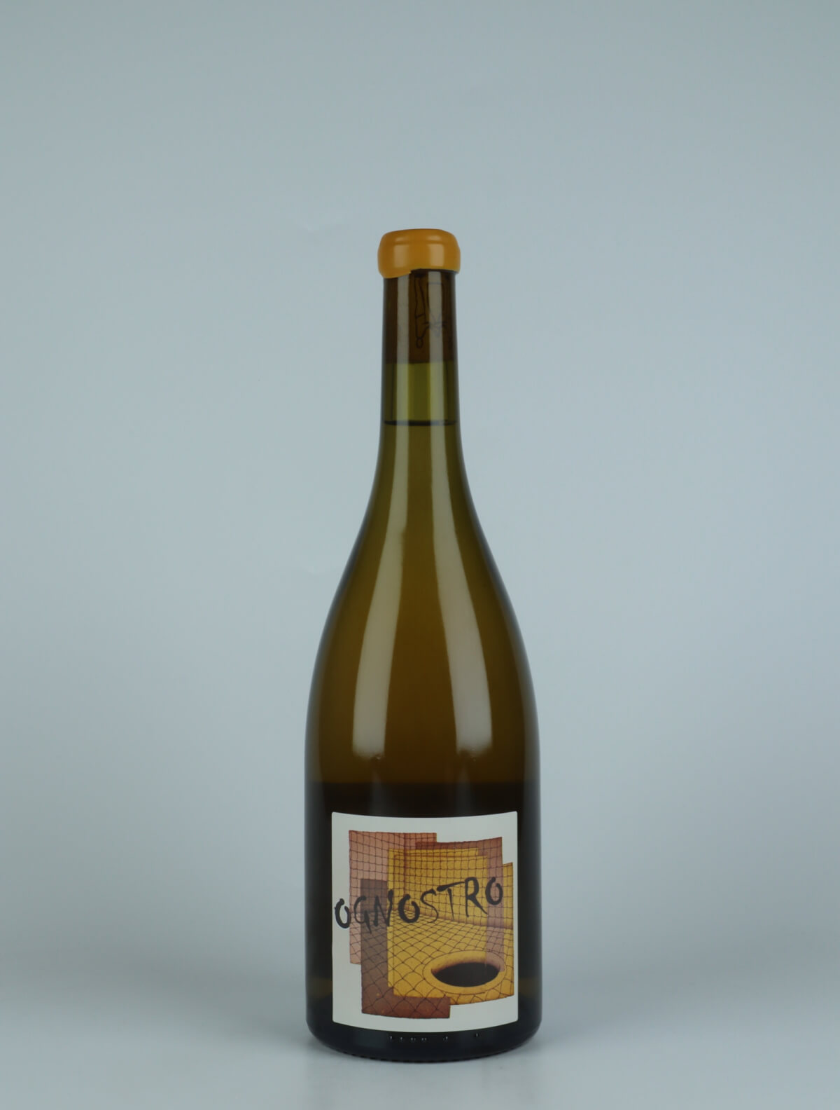 A bottle 2021 Ognostro Bianco Hvidvin from Marco Tinessa, Campanien in Italien