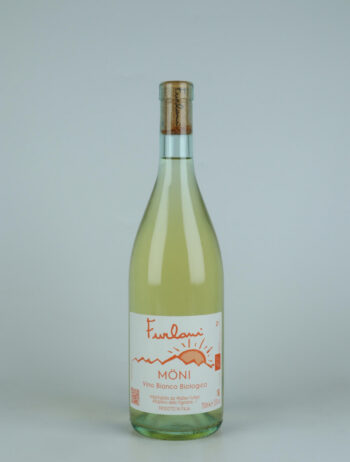 A bottle 2023 Bianco Möni White wine from Cantina Furlani, Alto Adige in Italy