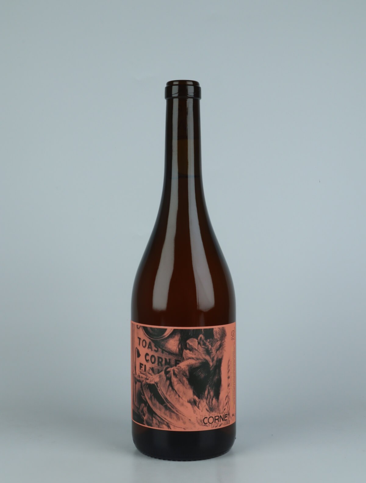 A bottle 2022 Corne White wine from Ad Vinum, Gard in France