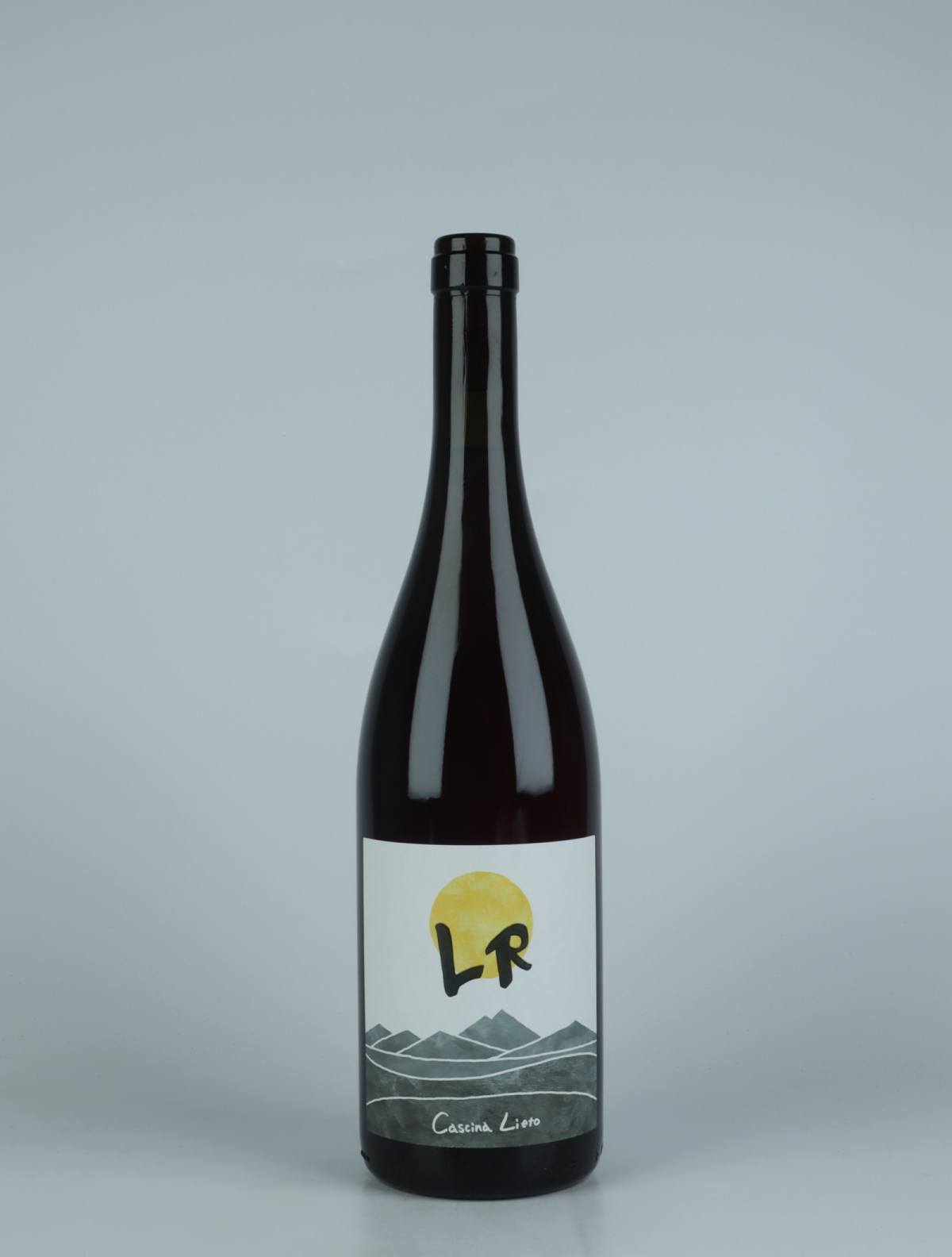 A bottle 2020 Bianco LR Orange wine from Cascina Lieto, Piedmont in Italy