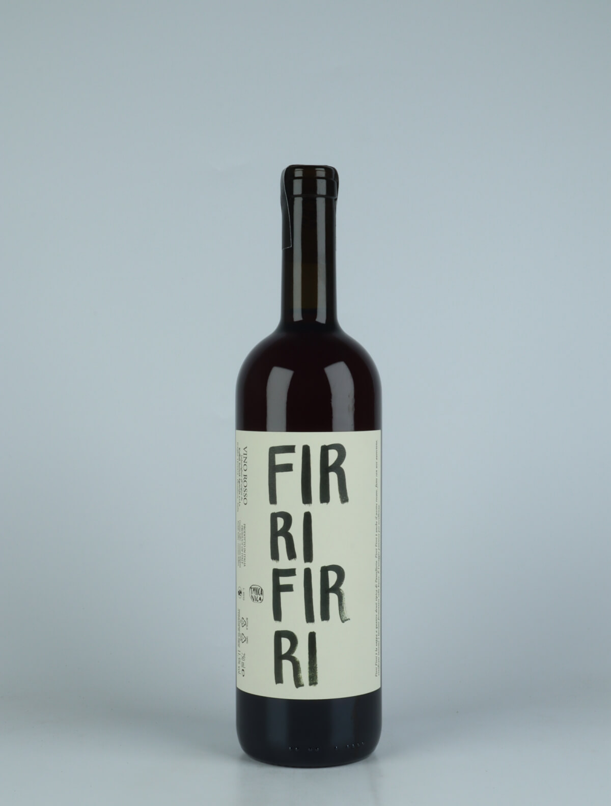 A bottle 2022 Firri Firri Rødvin from Tanca Nica, Sicilien in Italien