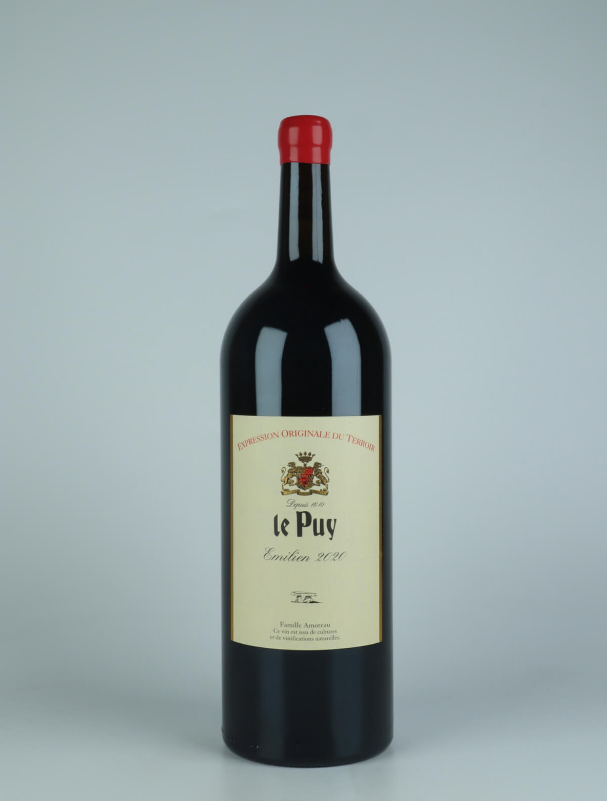 A bottle 2020 Emilien - Magnum Rødvin from Château le Puy, Bordeaux in Frankrig
