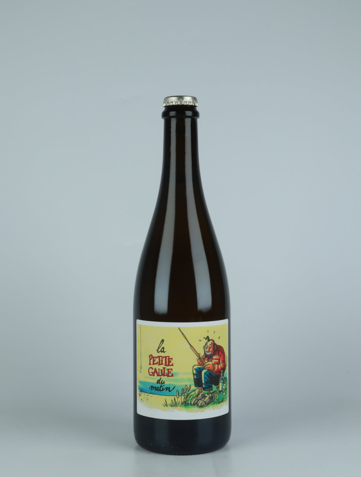 A bottle 2022 La P'tite Gaule du Matin - Pet'Nat Sparkling from Frantz Saumon, Loire in France
